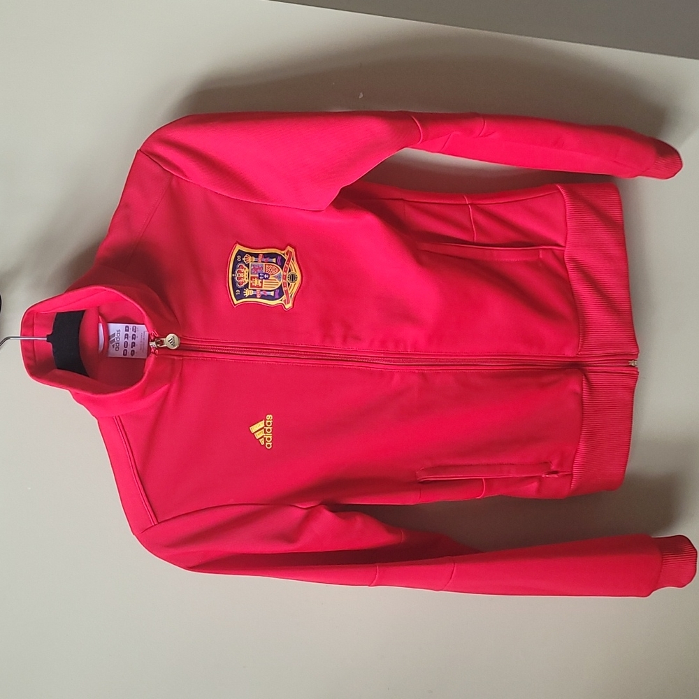 Adidas Spain Soccer Team Jacket